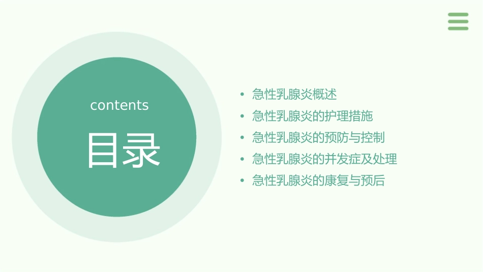 急性乳腺炎查房护理课件_第2页