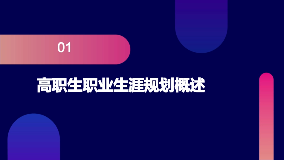 高职生职业生涯规划认识篇通用课件_第3页