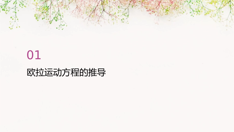 欧拉运动方程及其积分详解课件_第3页