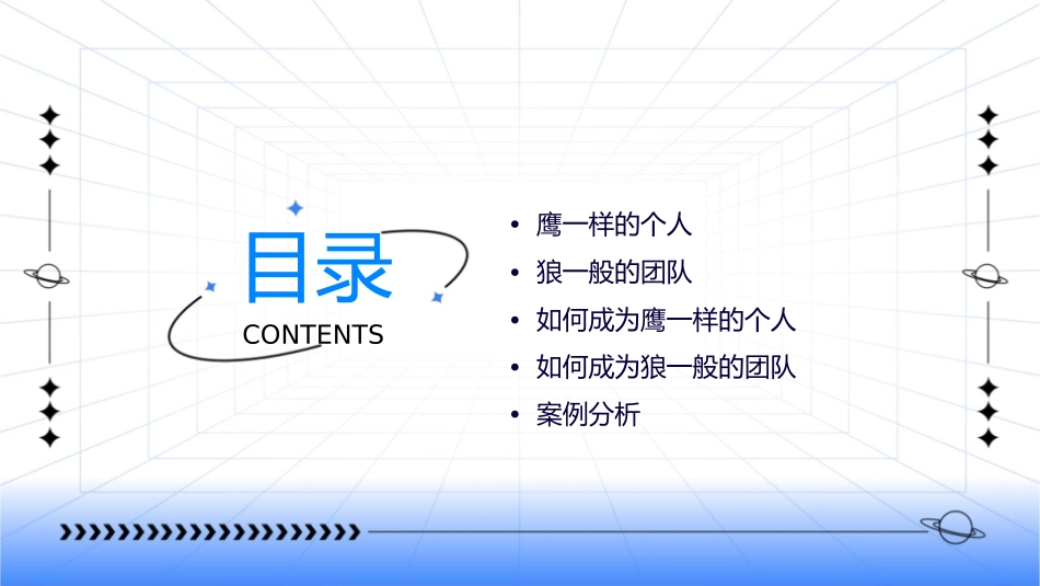鹰一样的个人狼一般的团队课件_第2页