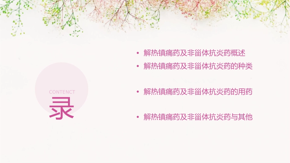 解热镇痛药及非甾体抗炎药护理课件_第2页