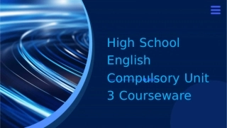 高中英语必修三第三单元课件(全图文)
