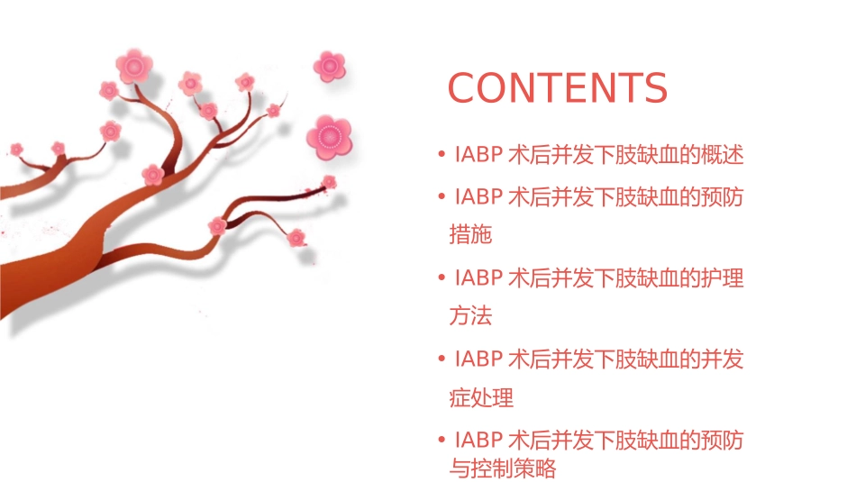 预防IABP术后并发下肢缺血的护理课件_第2页