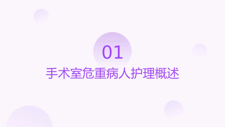 手术室危重病人的护理课件_第3页