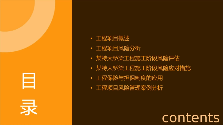 工程项目风险某特大桥梁工程程施工课件_第2页
