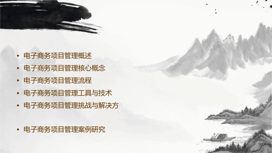 电子商务项目管理概念课件_第2页