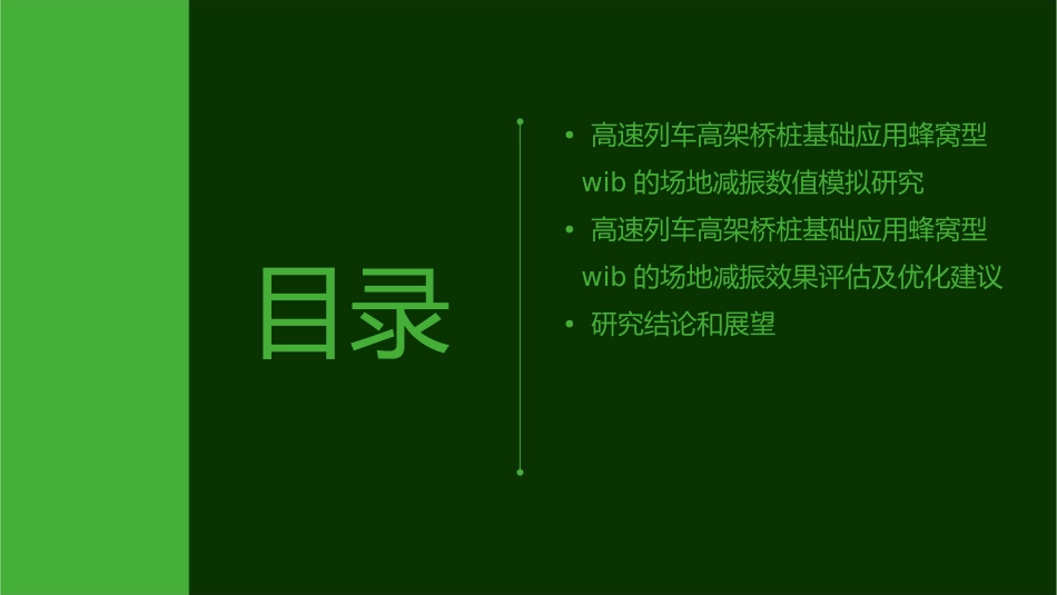 对高速列车高架桥桩基础应用蜂窝型WIB的场地减振课件_第3页