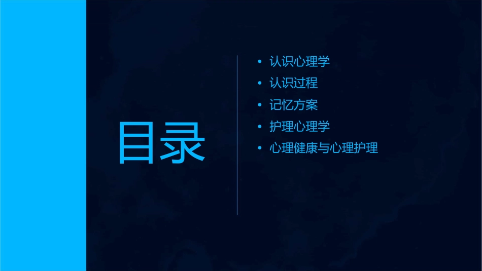 心理学——认识过程记忆方案护理课件_第2页
