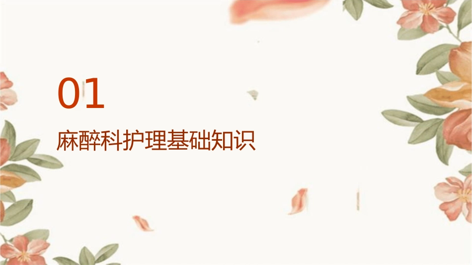 麻醉科病例讨论护理课件_第3页