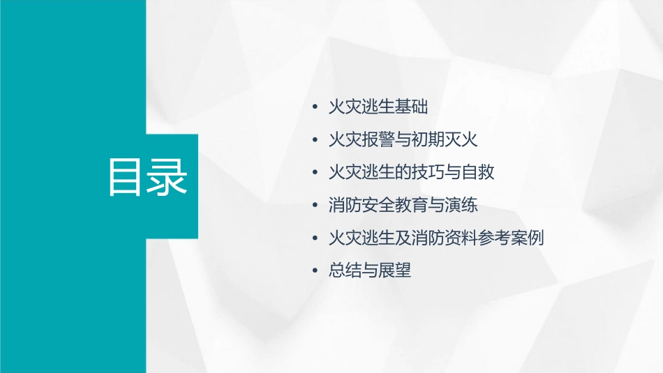 火灾逃生及消防资料课件_第2页