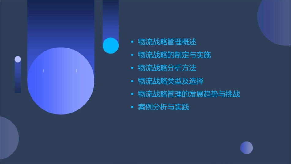 物流战略管理导论课件_第2页