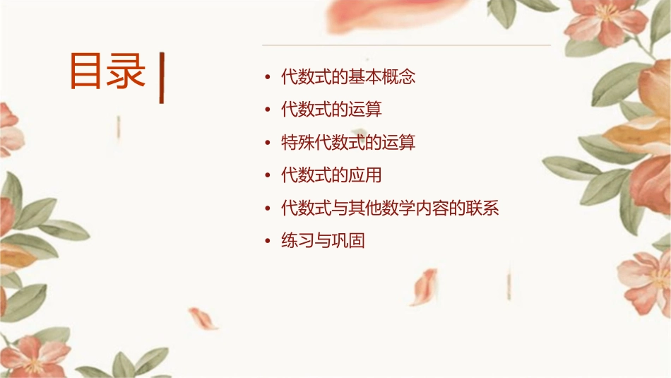 沪科版代数式课件_第2页