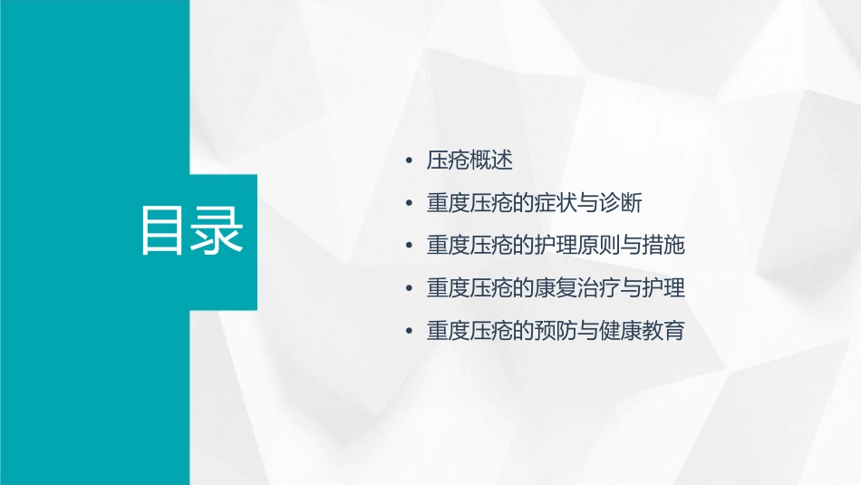 重度压疮病人的业务查房护理课件_第2页