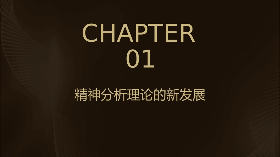 精神分析的新进展课件_第3页