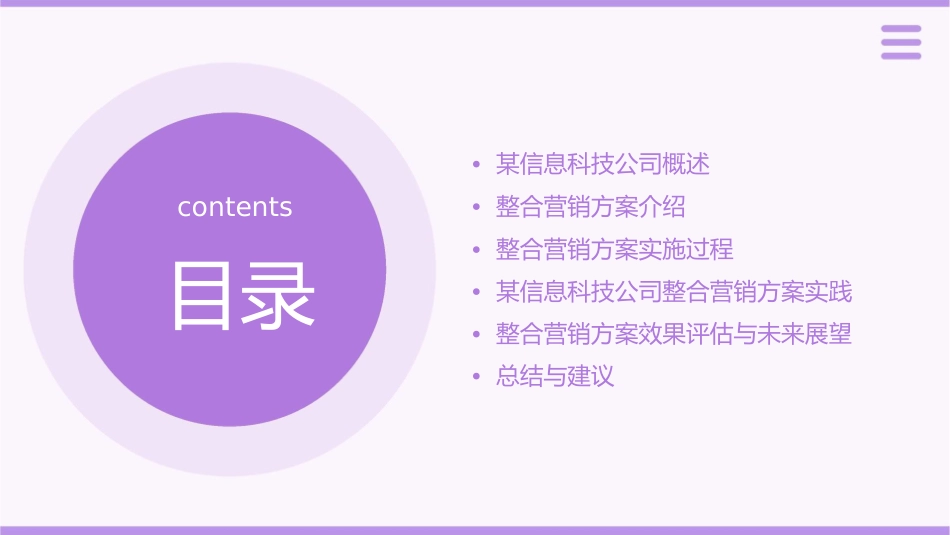 某信息科技公司整合营销方案汇报课件_第2页