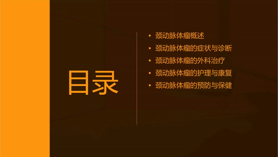 颈动脉体瘤外科治疗护理课件_第2页