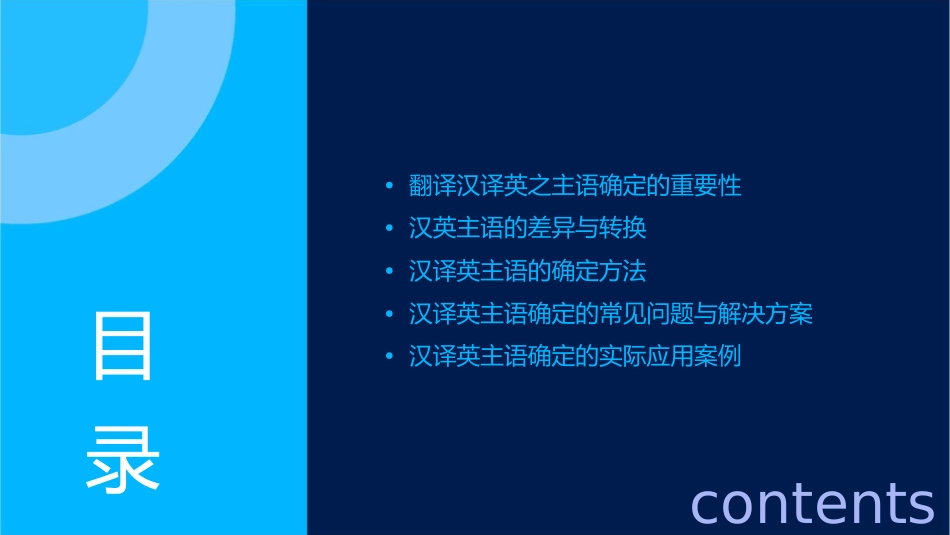 翻译汉译英之主语的确定课件_第2页