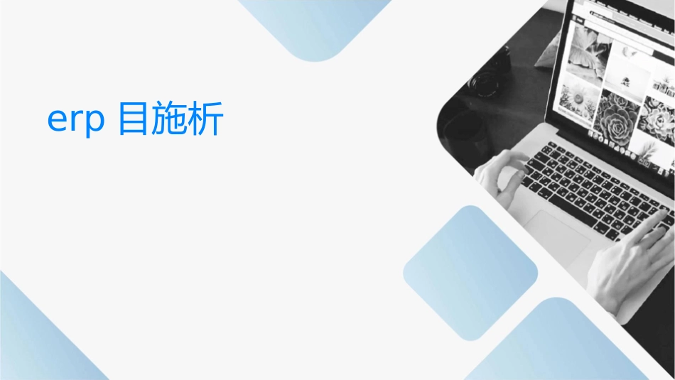 联想ERP项目实施分析课件_第1页