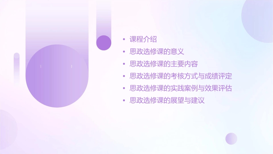 思政选修课概要课件_第2页
