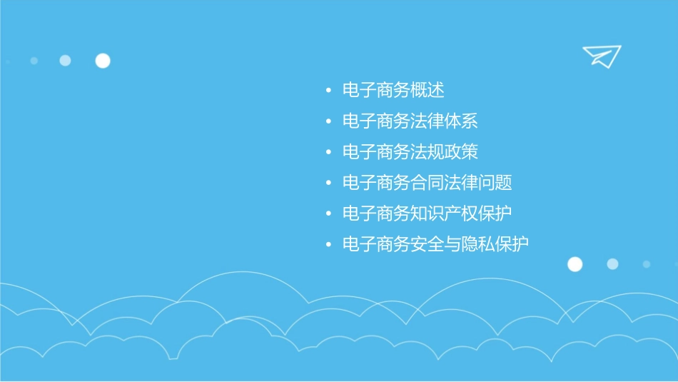 电子商务法律与法规政策课件_第2页
