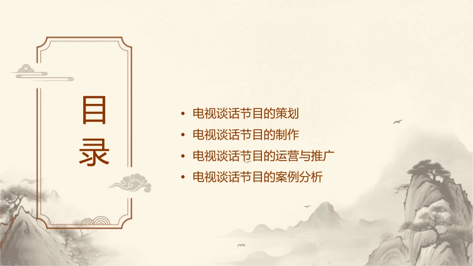 电视谈话节目策划方案课件_第2页