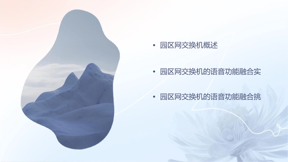 第个模块园区网交换机的语音功能融合语音流量进入园区网要点课件_第2页