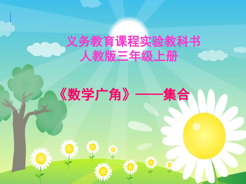 数学广角集合课件_第1页