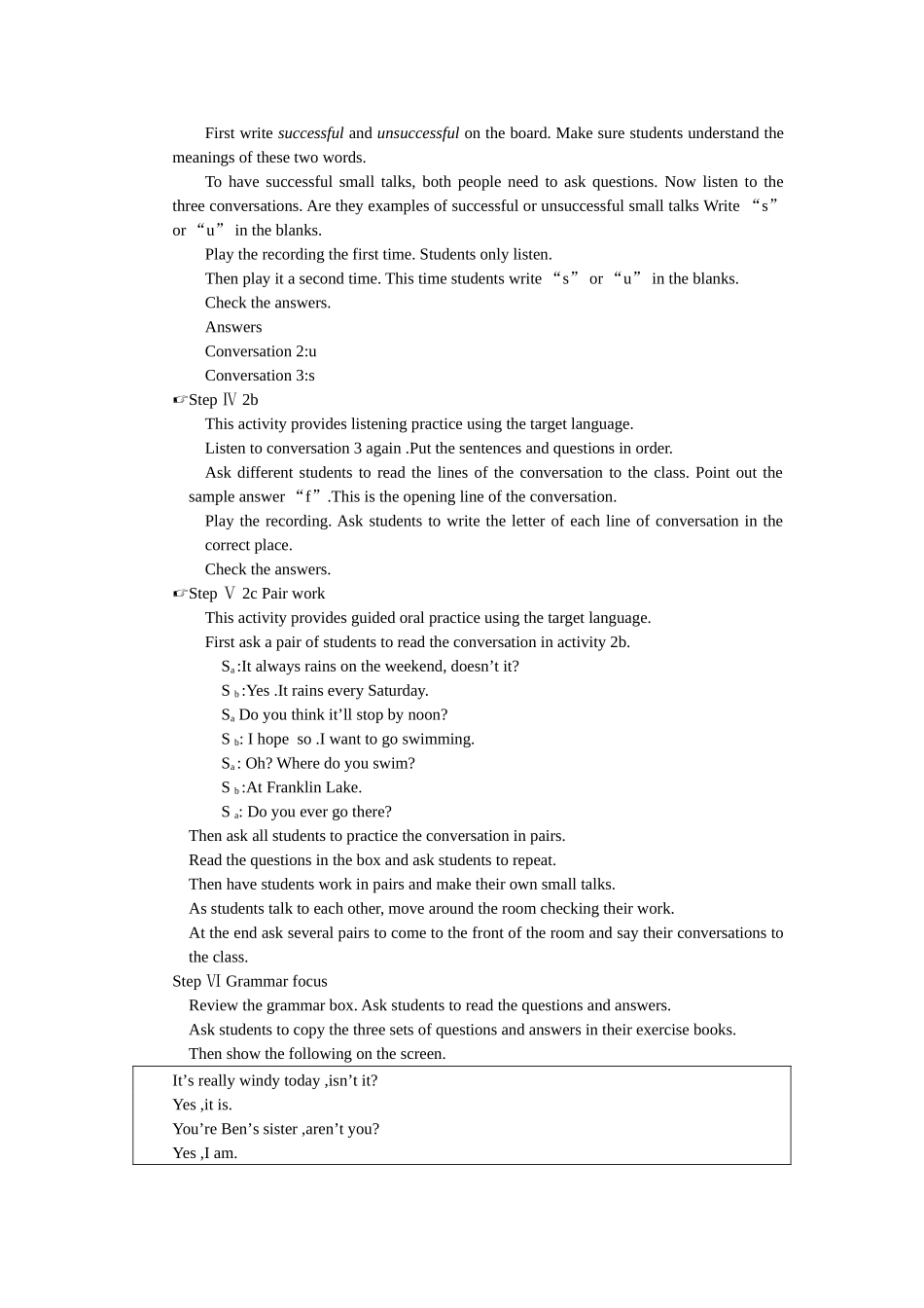 教案（Unit10It’sanicedayisn’tit-the2ndperiod）_第2页