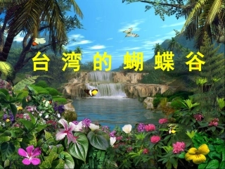 《台湾的蝴蝶谷》