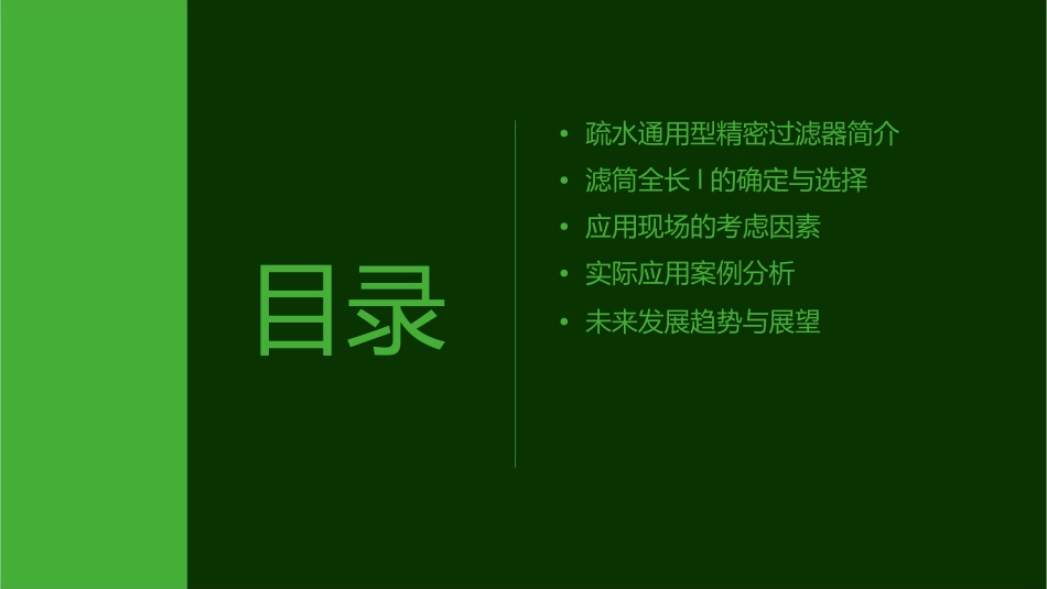 疏水通用型精密过滤器应用现场滤筒全长L课件_第2页