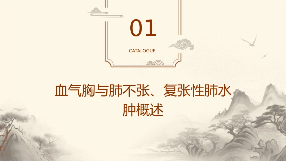 血气胸病人术后肺不张 复张性肺水肿的预防护理课件_第3页