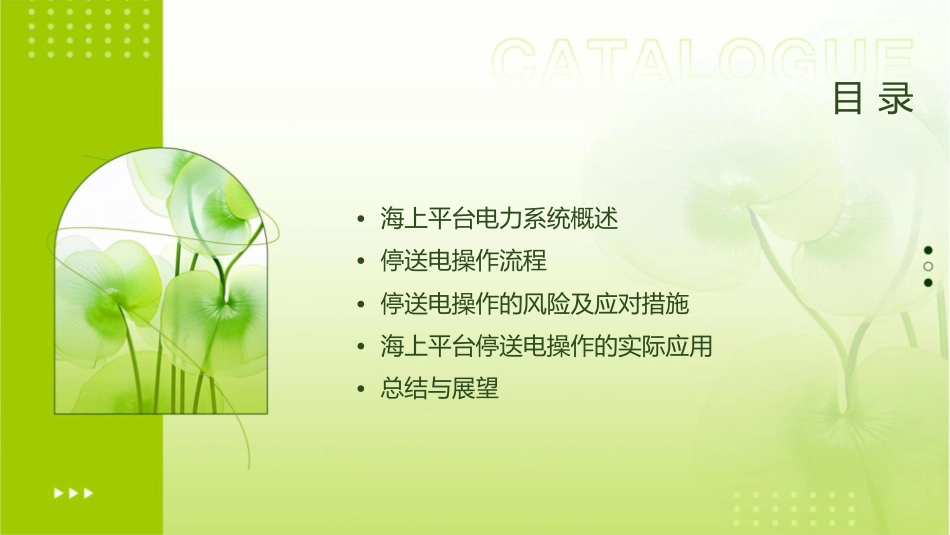 海上平台停送电简介描述课件_第2页