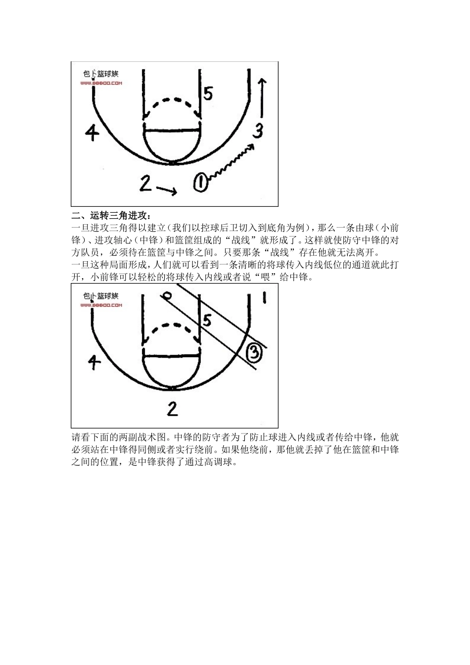 篮球战术文章三角进攻_第3页