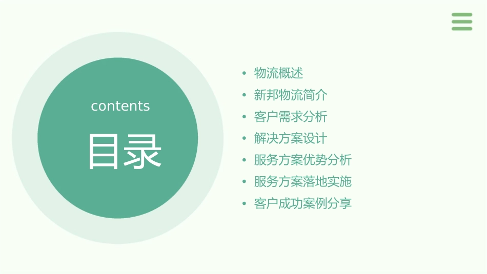 新邦物流客户方案制作课件_第2页