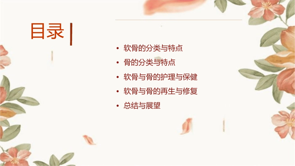 组织与胚胎学 软骨与骨护理课件_第2页