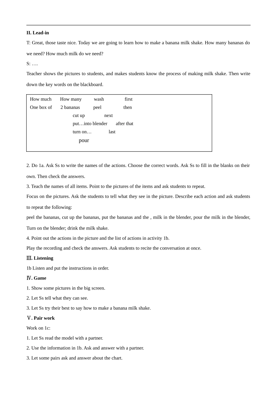 2014秋新目标英语八年上册Unit8教案（人教版）_第2页