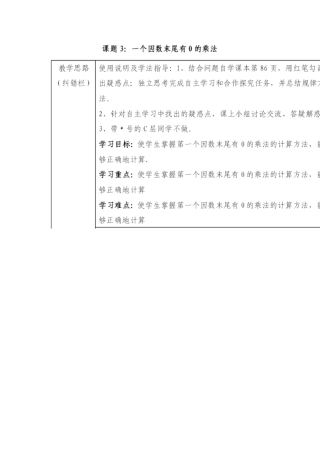 末尾有零的乘法