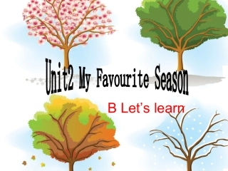 PEP人教版五年级下册Unit2MyfavouriteseasonBLet’slearn