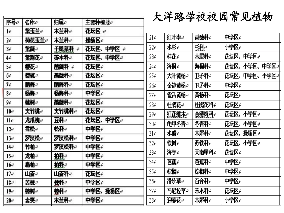 校园生物分布图_第2页