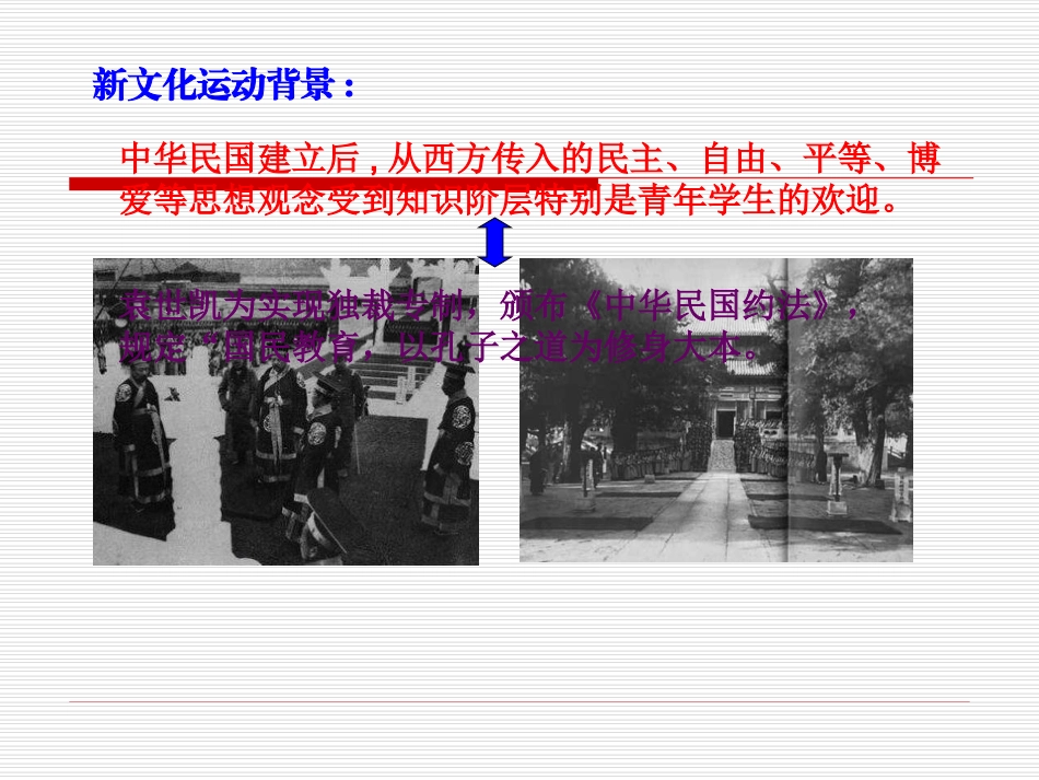 人教版八年级上册第9课_新文化运动_课件_第2页