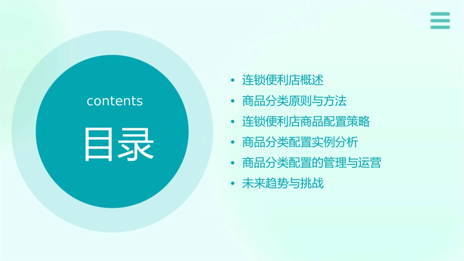 连锁便利店的商品分类配置课件_第2页