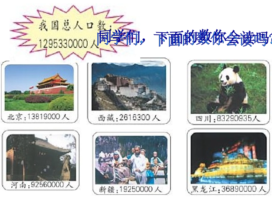 小学数学四年级上册《大数的认识》PPT课件_第3页