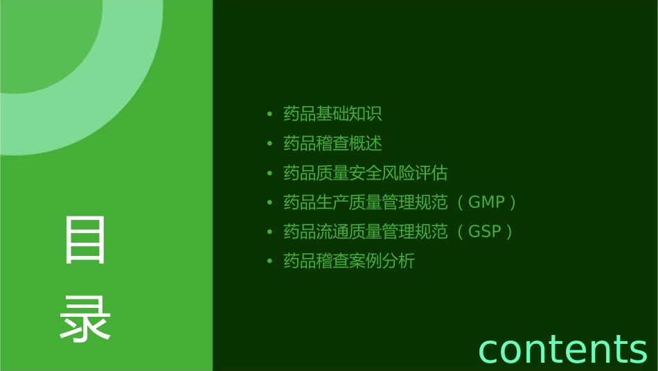 药品知识及稽查方法课件_第2页