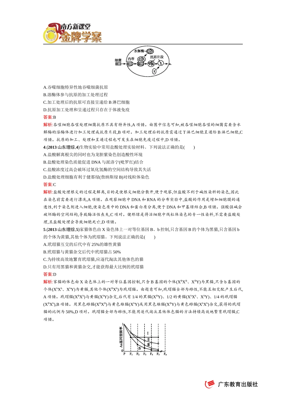 2013年普通高等学校招生全国统一考试(山东理综卷)_第2页