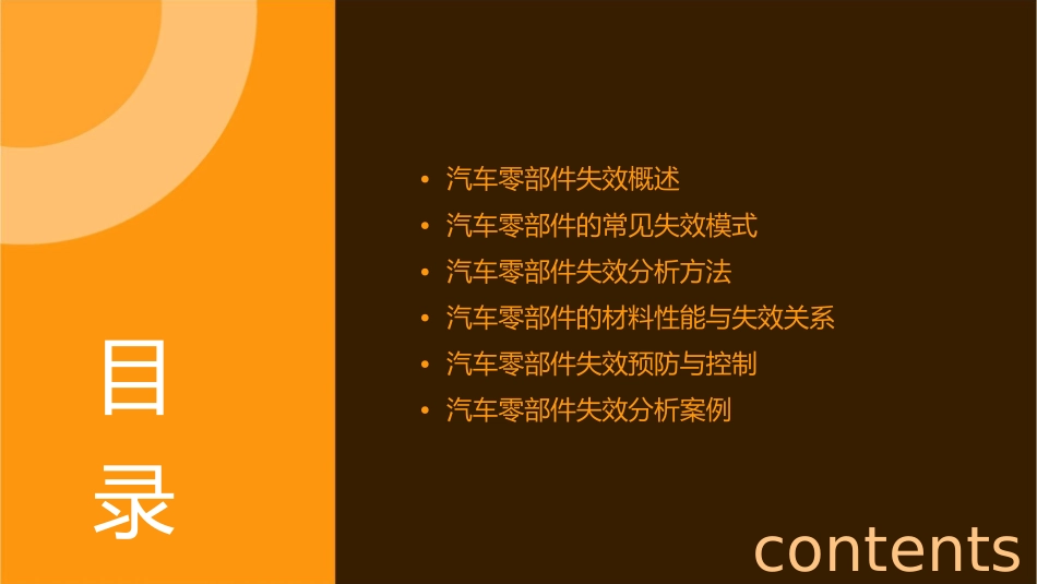 汽车零部件的失效模式及其分析课件_第2页