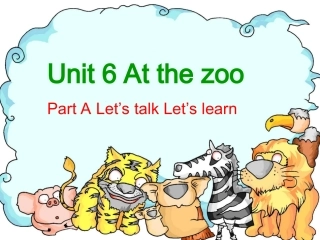 小学三年级下册Unit6