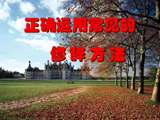 专题7修辞手法