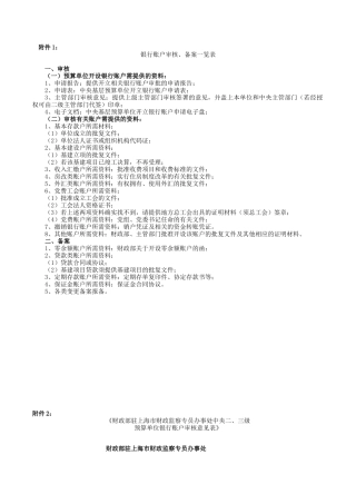 银行账户审核