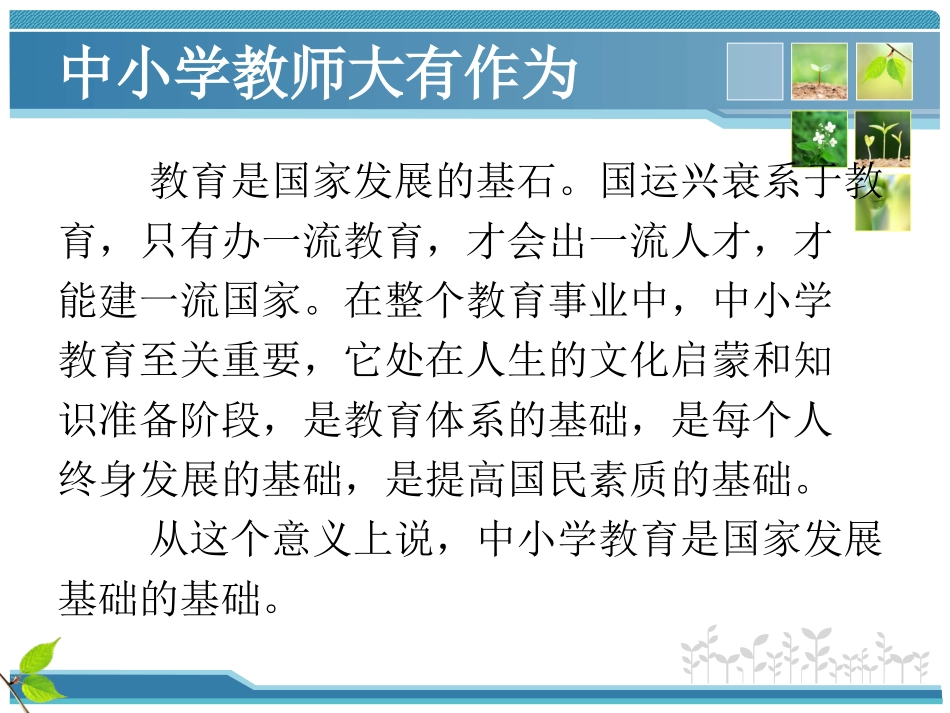 做出优秀的小学语文教育徐承芸_第3页