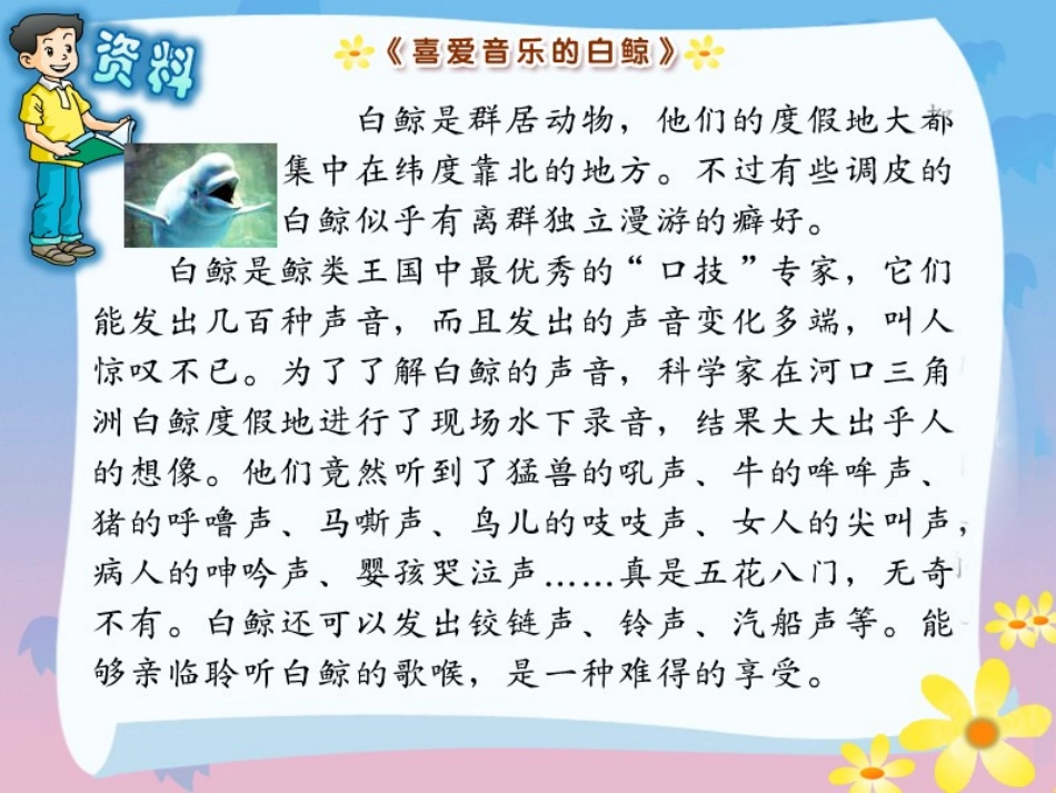 喜爱音乐的白鲸_第2页